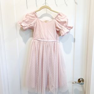 Ivy City Co Ballerina dress in baby pink - girls 8